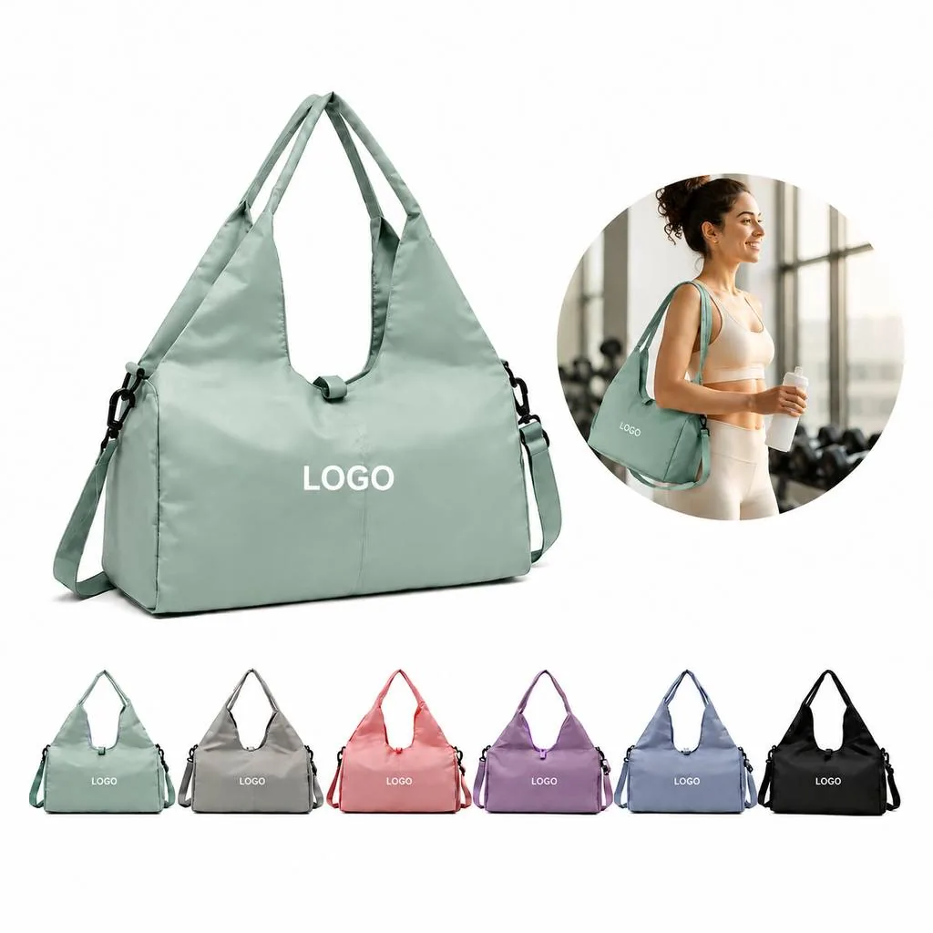 Water-Resistant Yoga Duffel Bag for Gym and Travel