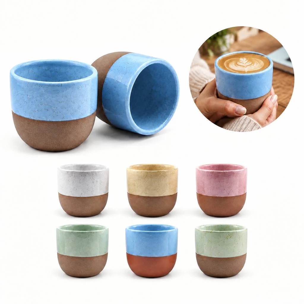 Retro Ceramic Cup for Coffee and Tea 2