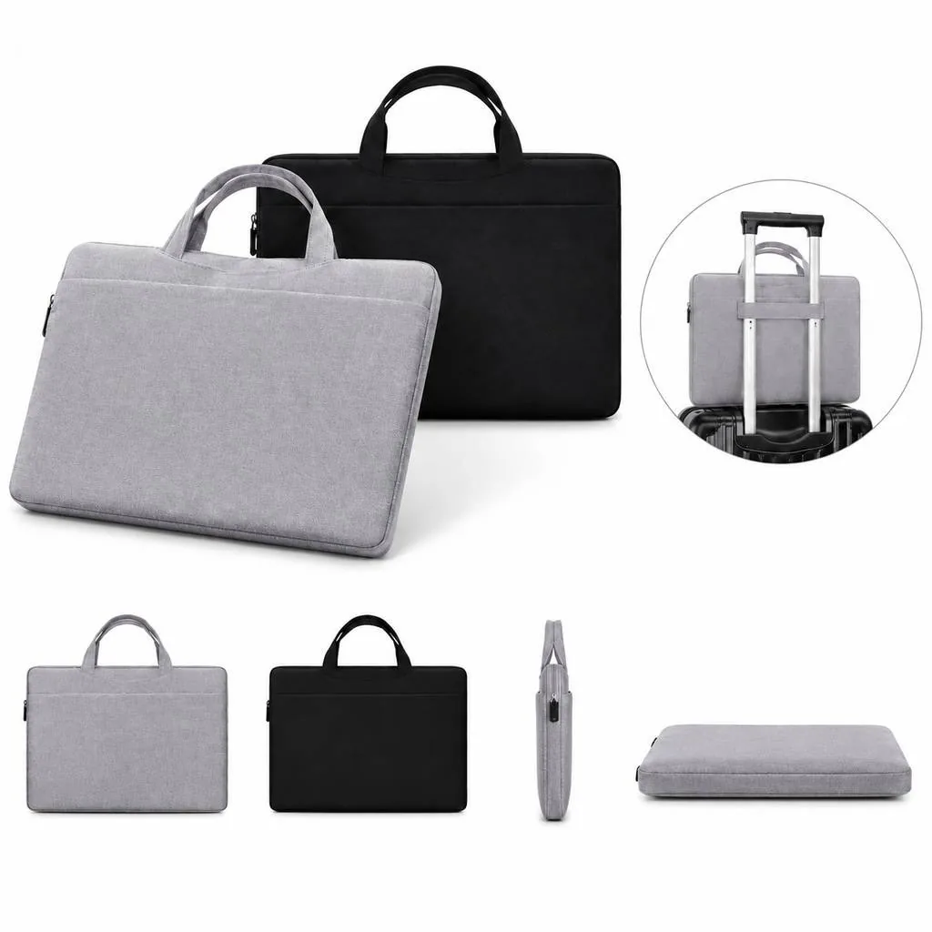 Water-Resistant Business Laptop Shoulder Bag fits 15.6 2