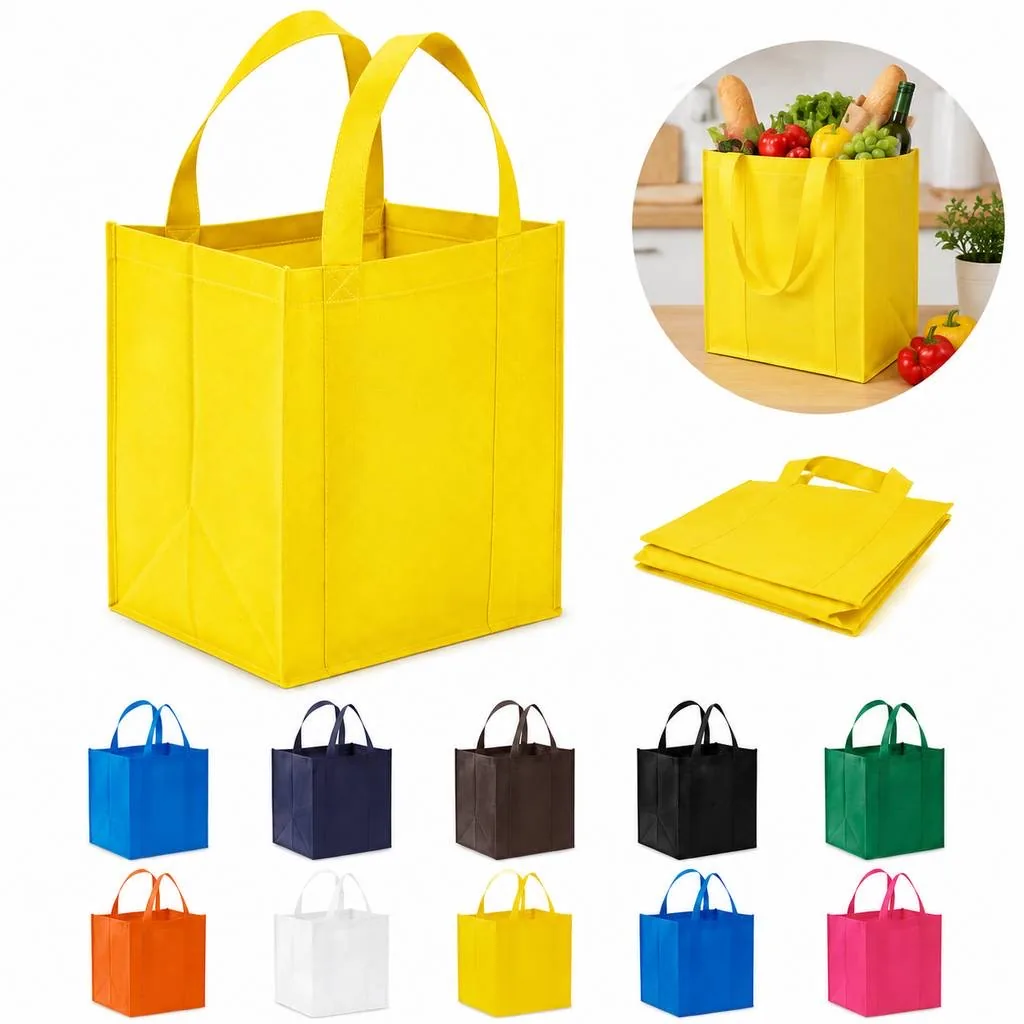 Reusable Nonwoven Shopping Tote for Groceries 2
