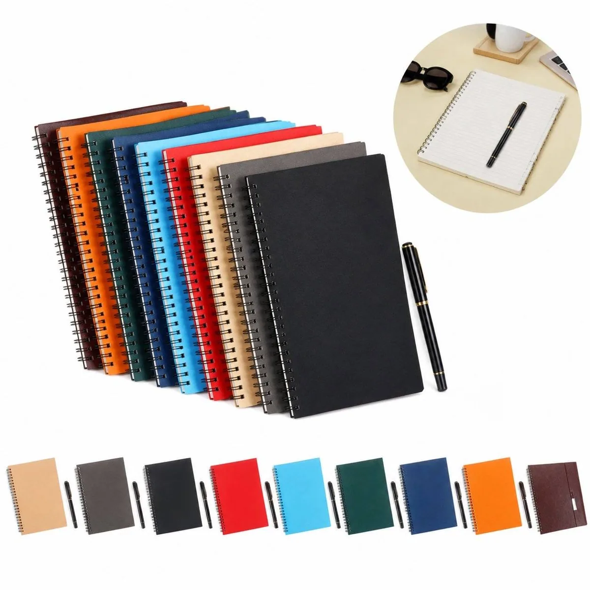 A5 Spiral Executive Notebook for Business Notes 2