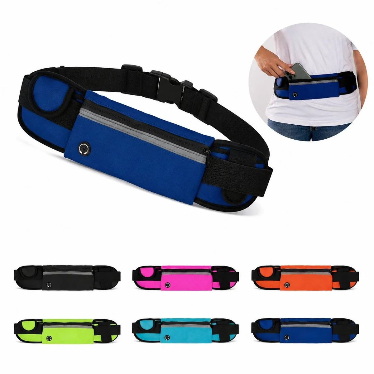 Compact Foldable Waist Pack with Adjustable Strap 2