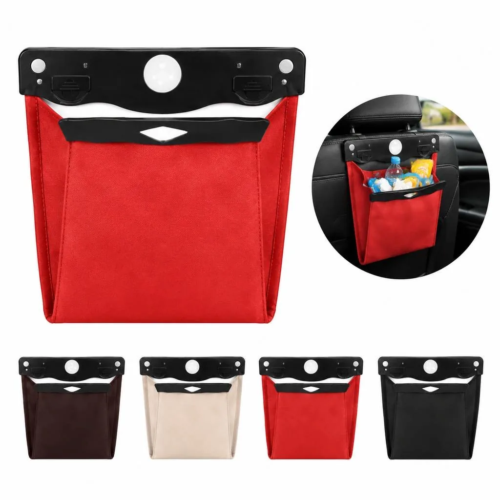 Magnetic Car Trash Holder with Strong Base 2