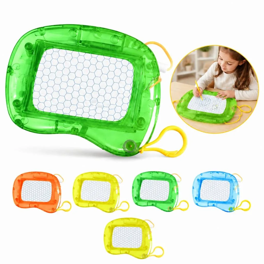 Portable Magnetic Drawing Board Keychain for Doodle and 2
