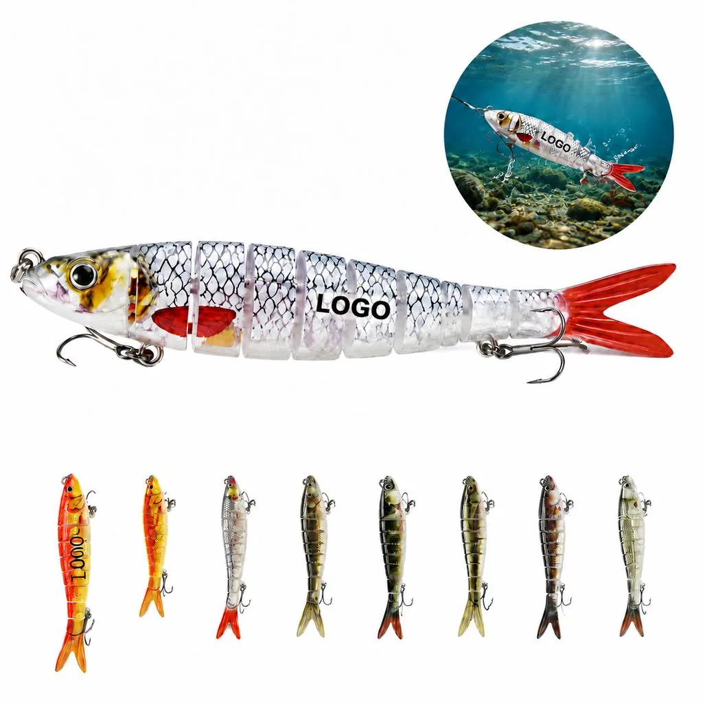 Versatile Artificial Bait Kit for Freshwater Saltwater