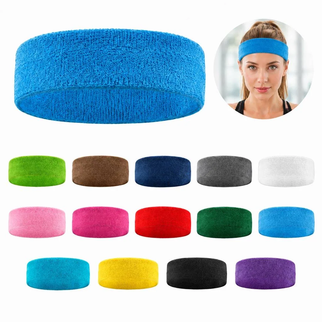 High Elastic Sweat Absorbent Sports Headband 2
