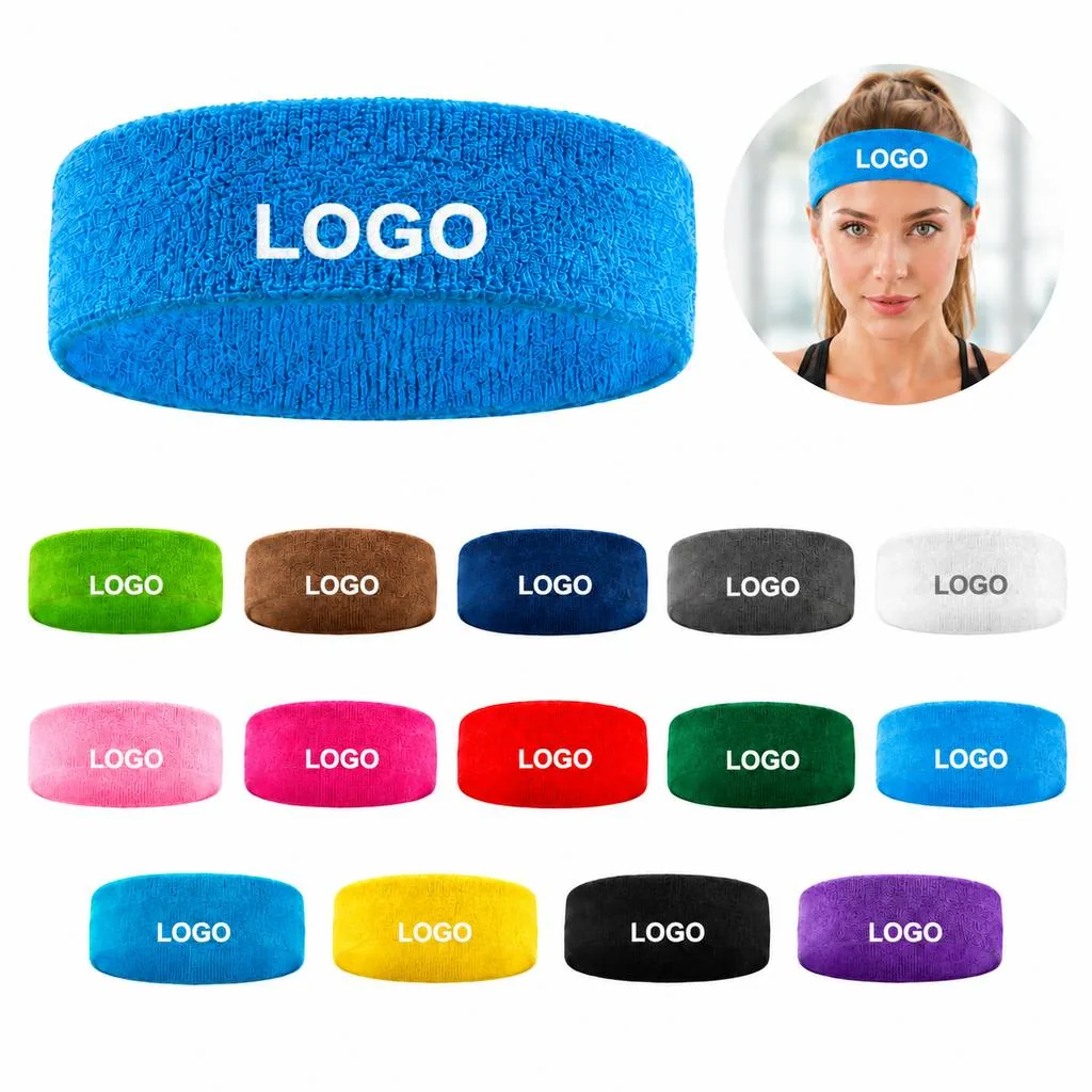 High Elastic Sweat Absorbent Sports Headband