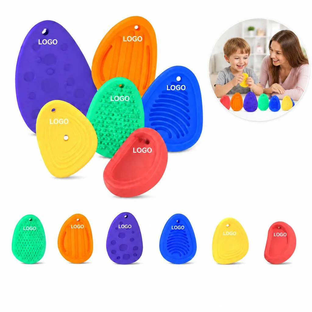 Soft Silicone Sensory Stress Relief Stone Toy Set