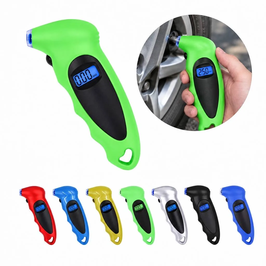 Digital Auto Tire Pressure Gauge for Cars SUVs 2