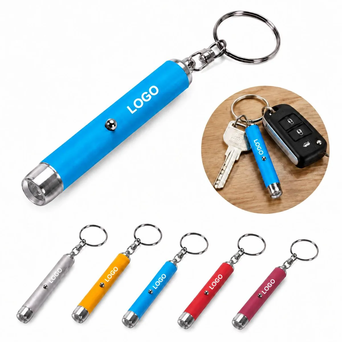 LED Glow Charm for Pet Collar and Keychain