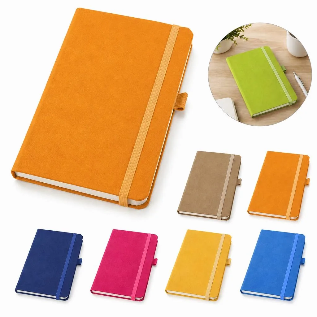 Compact Peel-Off Cover PU Notebooks for Daily Notes 2