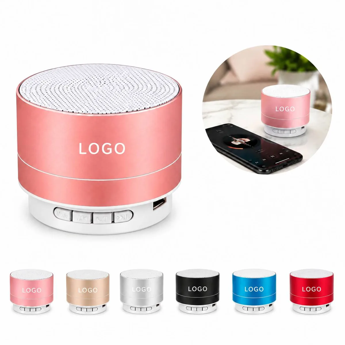 Portable Mini Bluetooth Speaker with Rechargeable Battery | OHY4691-101