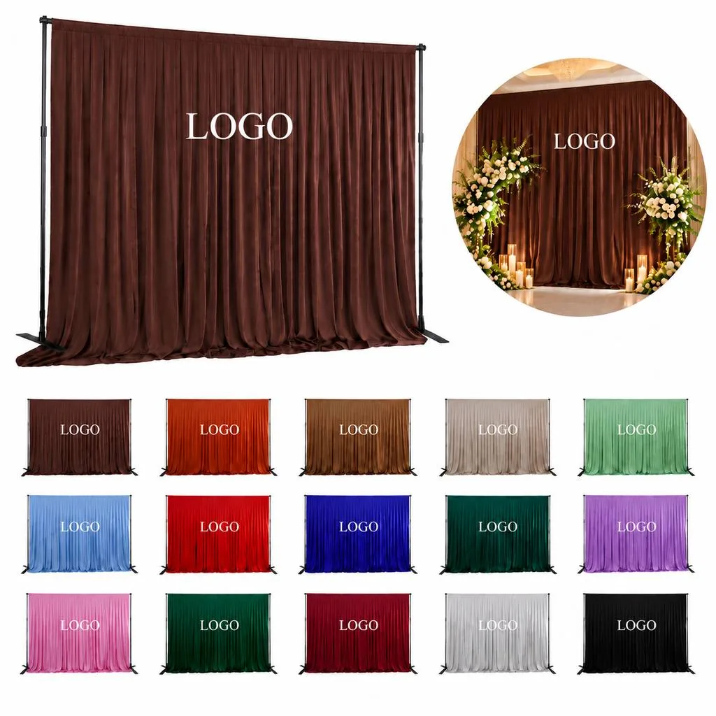 Elegant Milk Silk Tulle Ceiling Drape for Wedding Stage