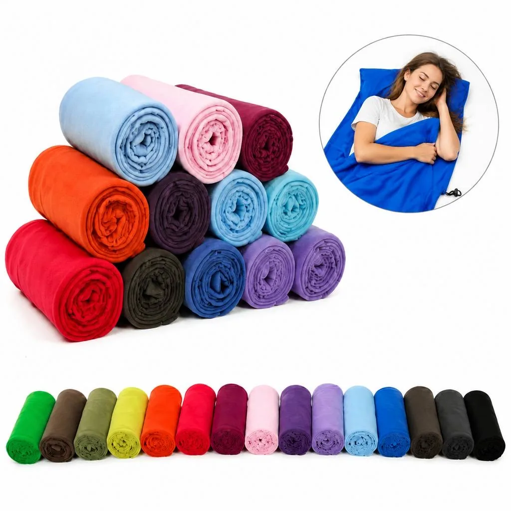 Portable Foldable Travel Blanket Lightweight Warm Cover 2