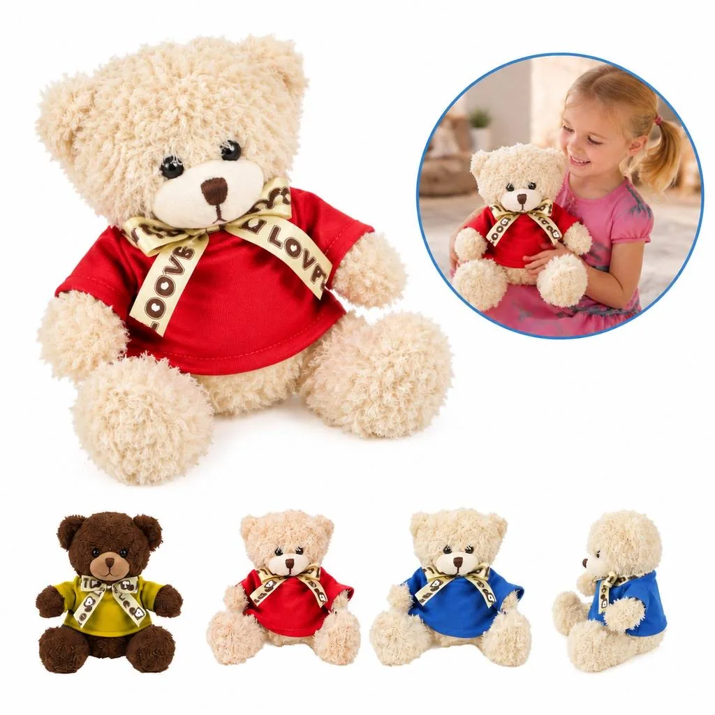 Personalized Soft Plush Bear for Custom Logo Gifting 2