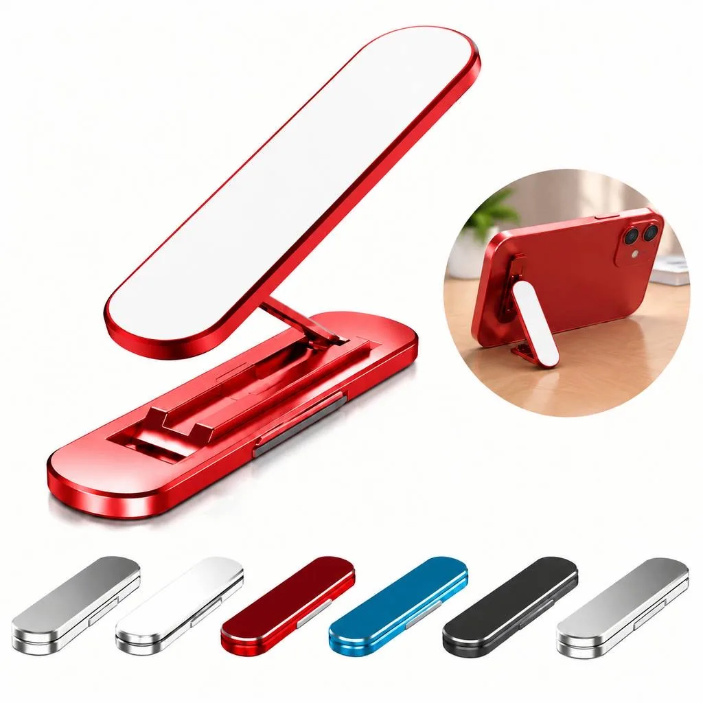 Portable Foldable Aluminum Smartphone Holder 2