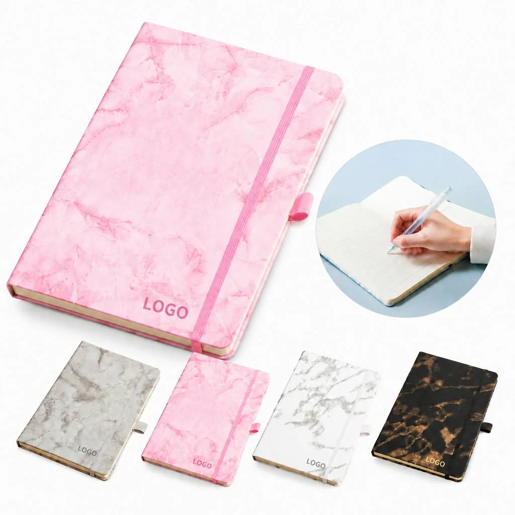 Portable Business Notebook with Secure Strap for