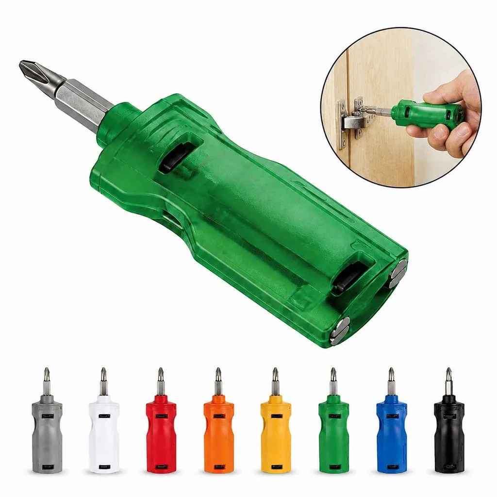 Portable Screwdriver Set with Interchangeable Bits 2