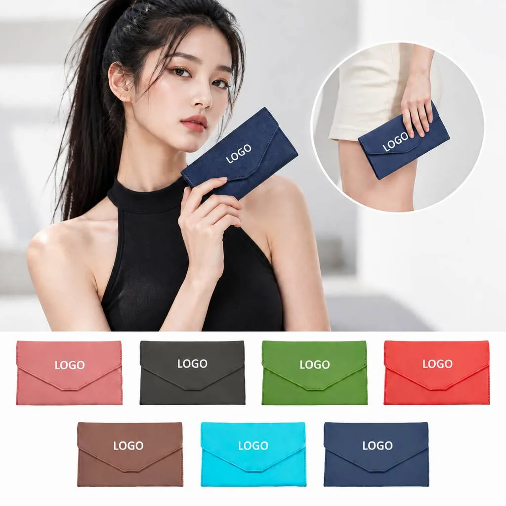 Compact Travel Passport and Card Organizer