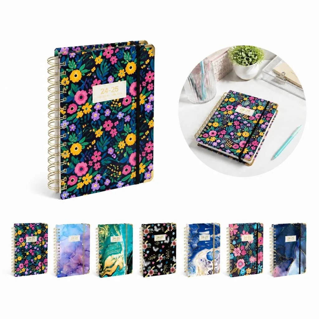 Weekly Monthly Planner Spiral Coil Notebook 2