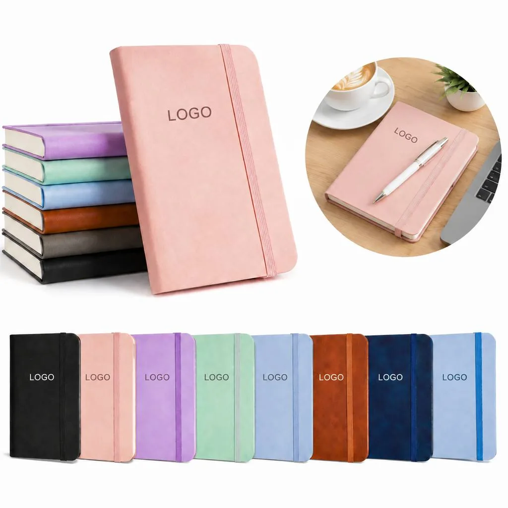 Logo Customizable Journal Notebook with Ruled Pages