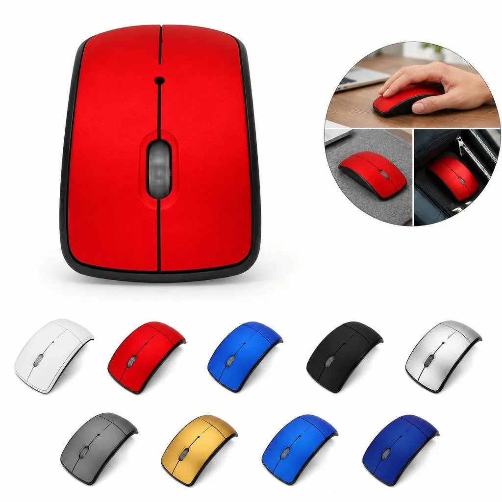 Portable Foldable Ergonomic Wireless Mouse 2