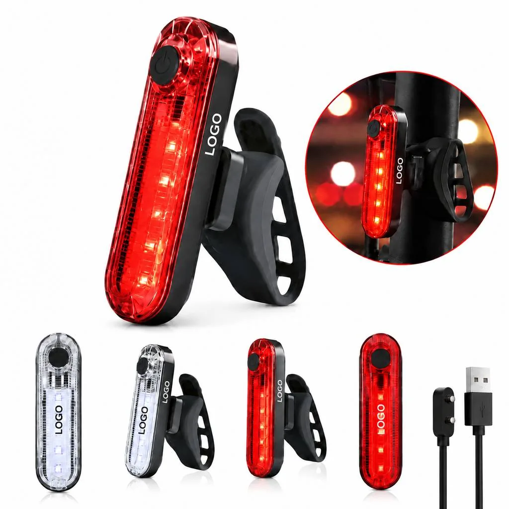 USB Rechargeable Bike Rear Tail Light