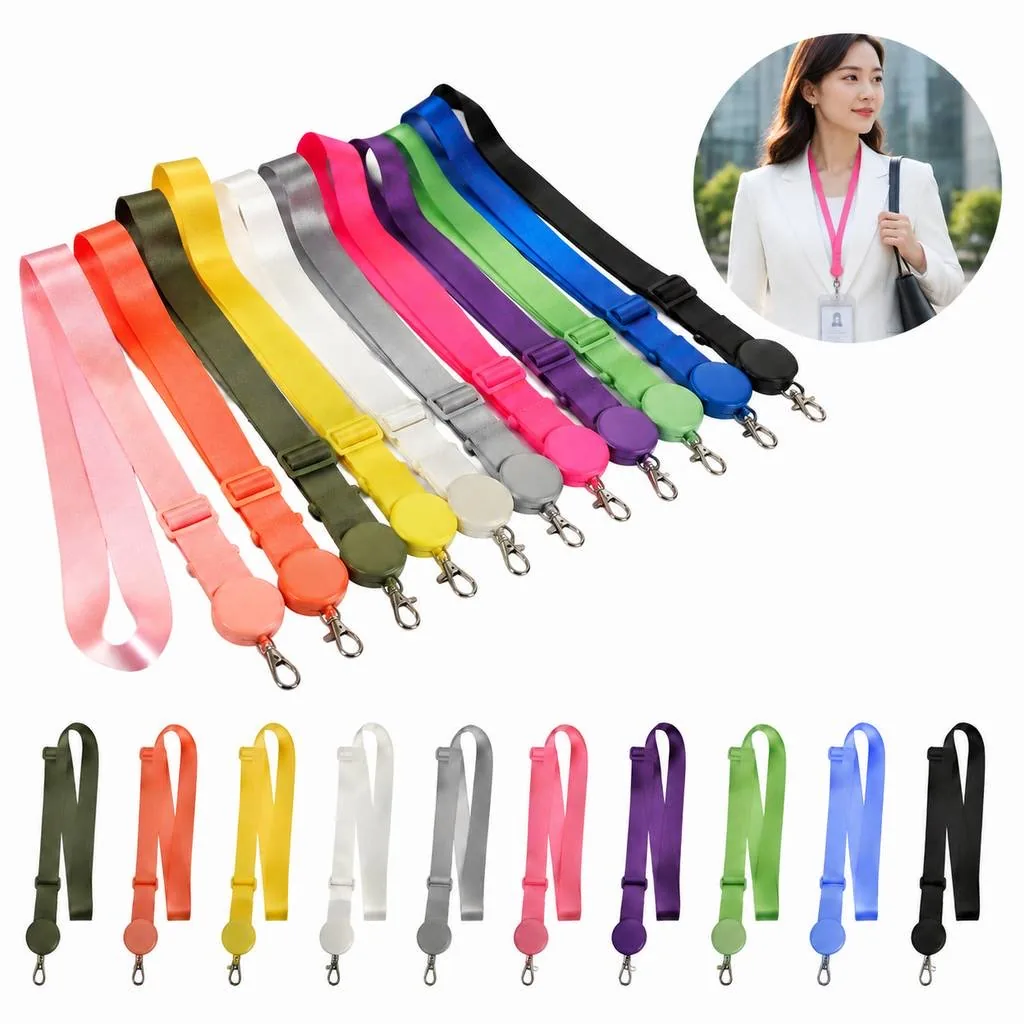 Adjustable Phone Lanyard with Detachable Clip 2
