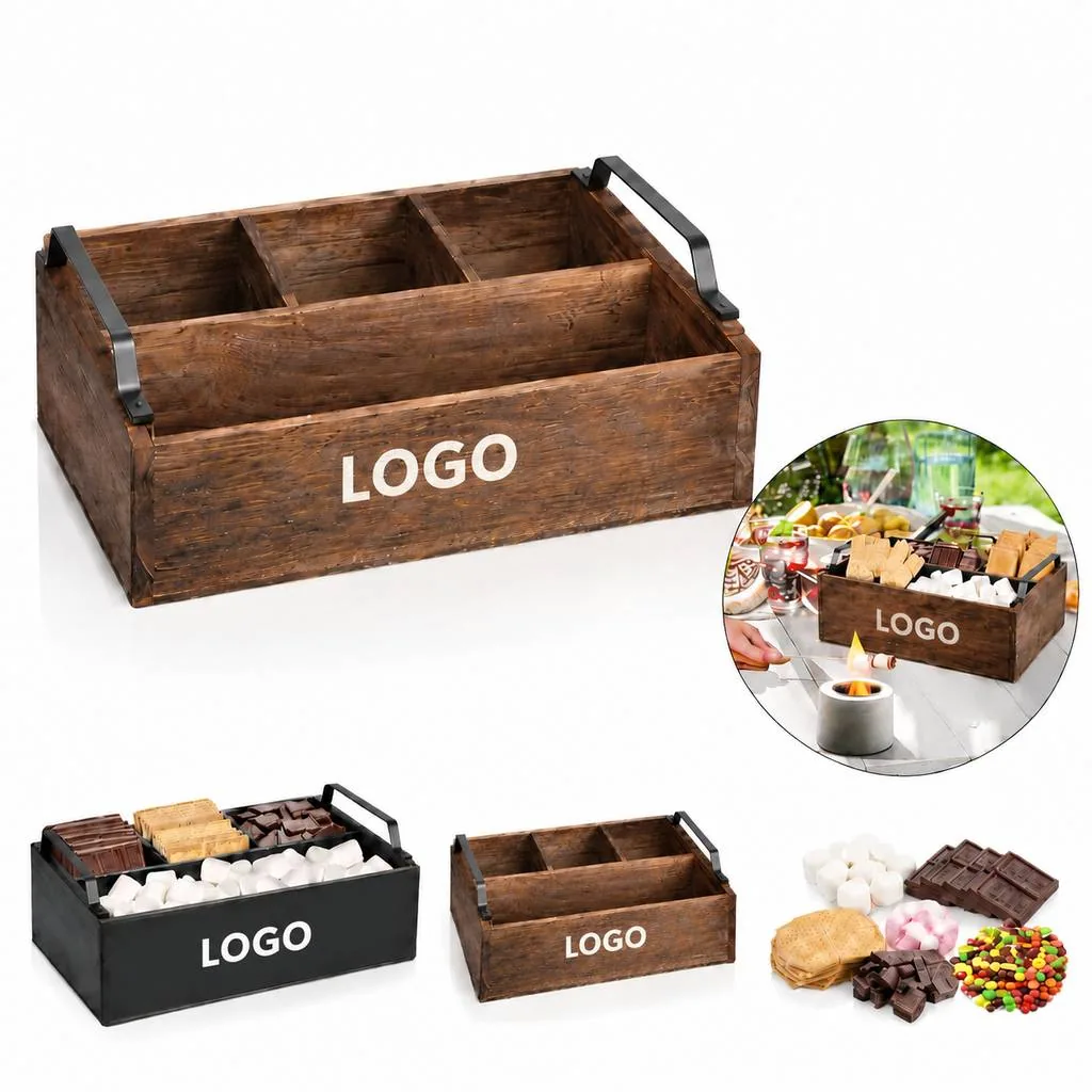 Wooden Organizer Box for Home Storage