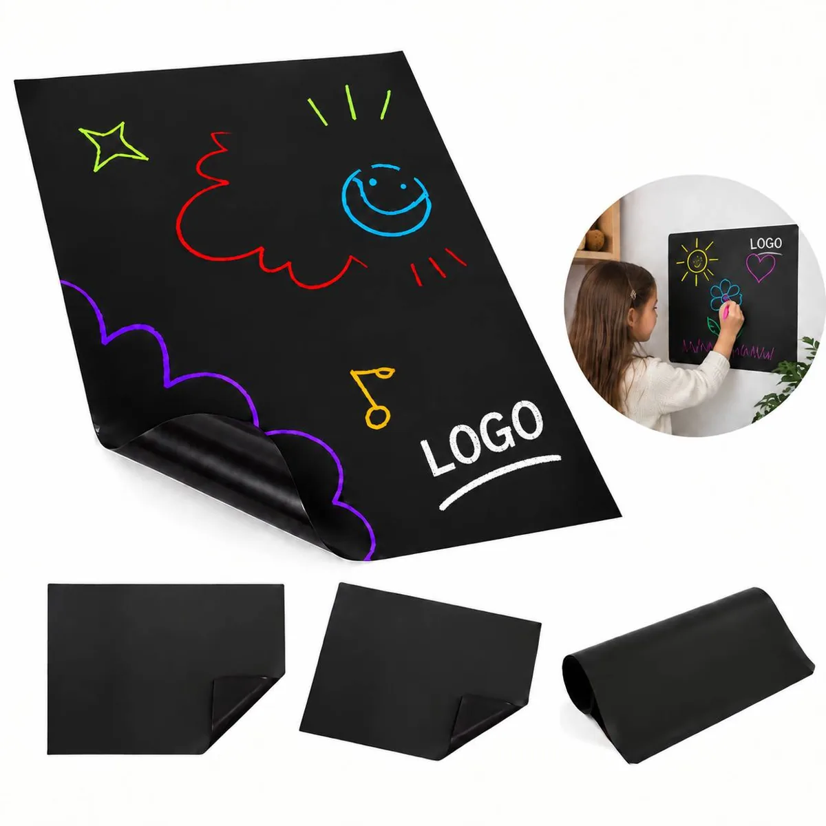 Magnetic Dry-Erase Writing Board for Home Office