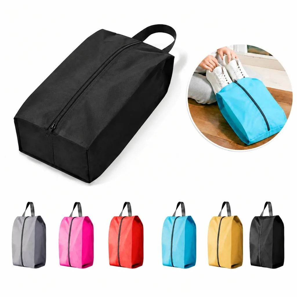 Water-Resistant Polyester Travel Shoe Organizer Bag 2