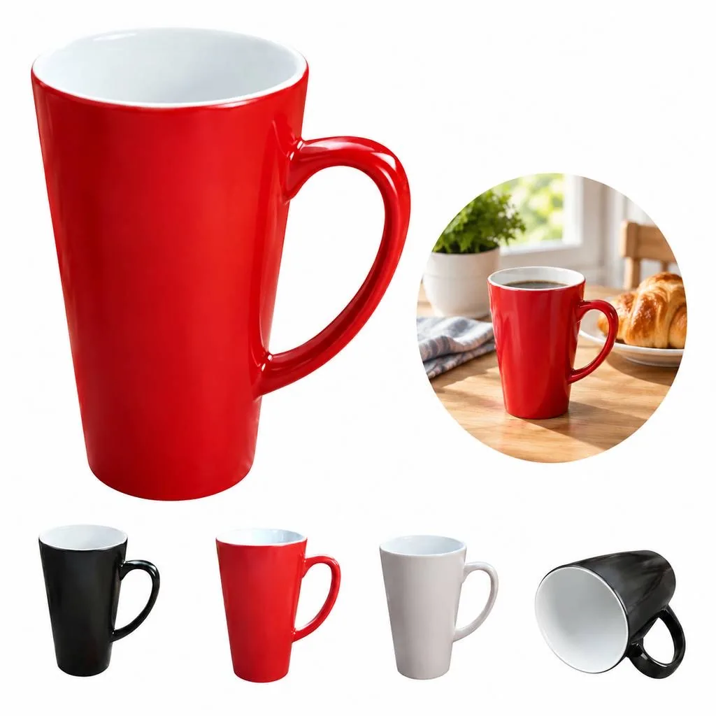 Color Changing Ceramic Mug with Matte Finish for Hot Drinks 2