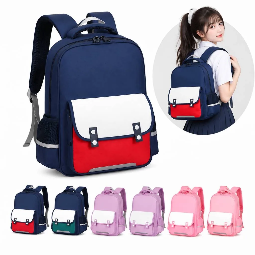 Lightweight Elementary School Backpack with Padded Straps 2