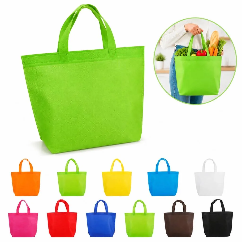 Reusable Beveled-Edge Non-Woven Promotional Bags 2