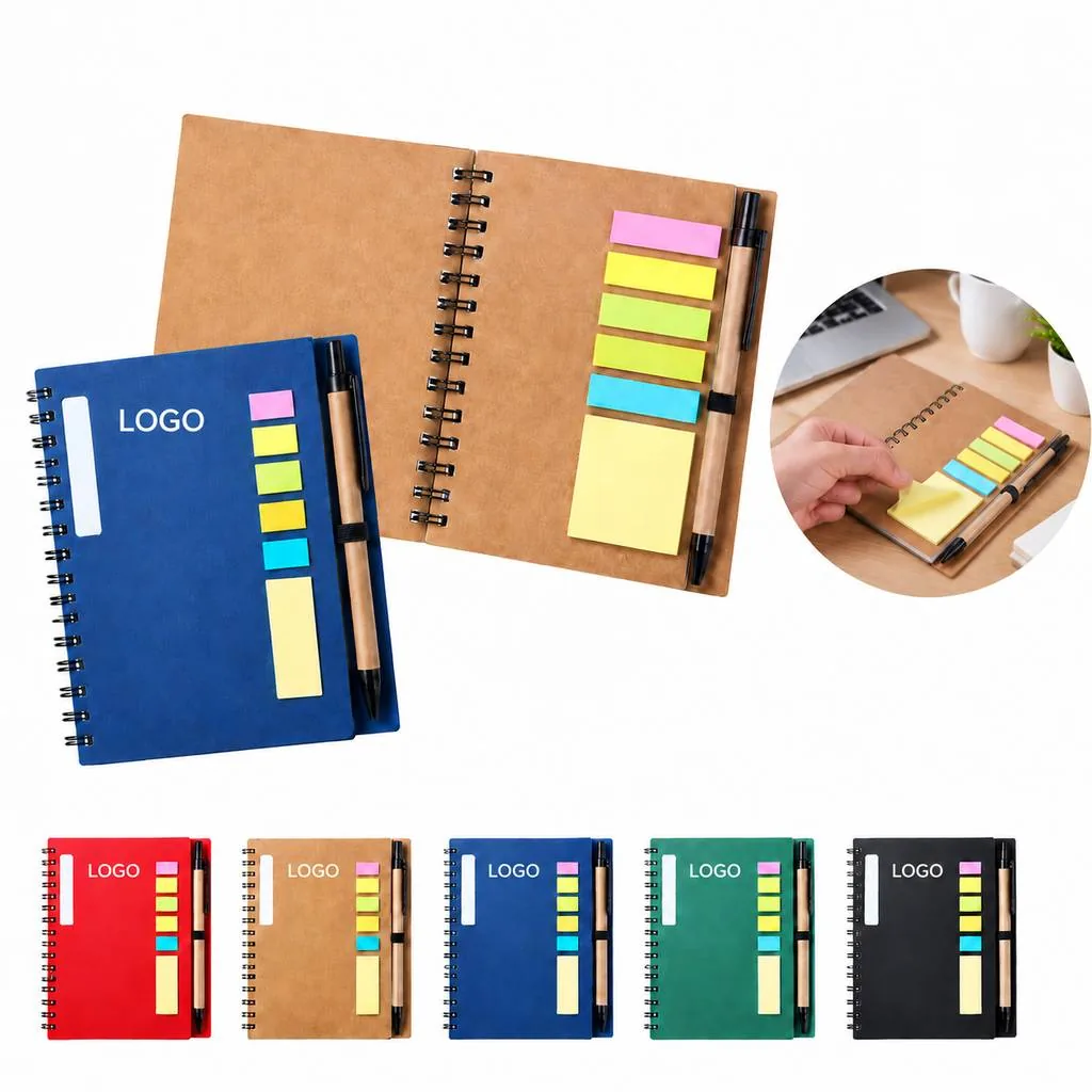 Portable Ruled Notebook Set for Note-Taking