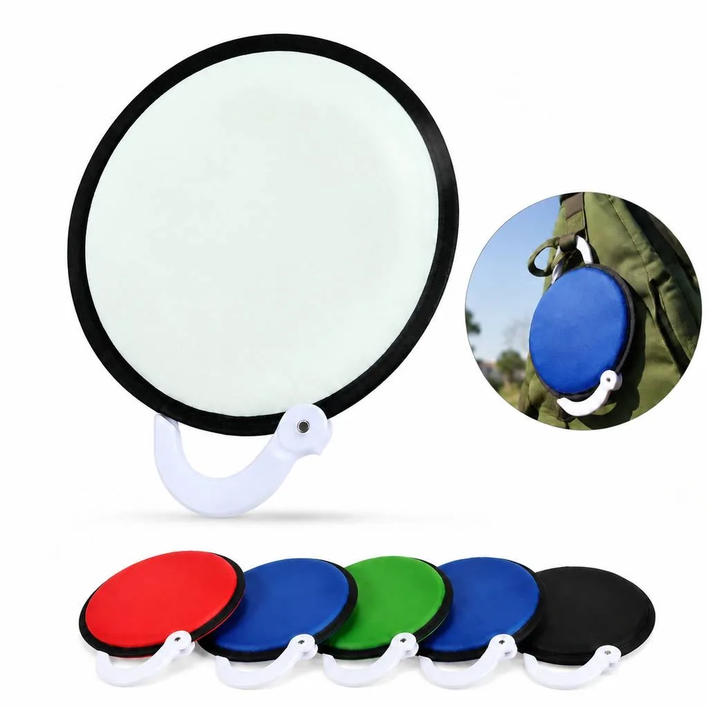 Personalized Foldable Polyester Hand Fan for Travel 2