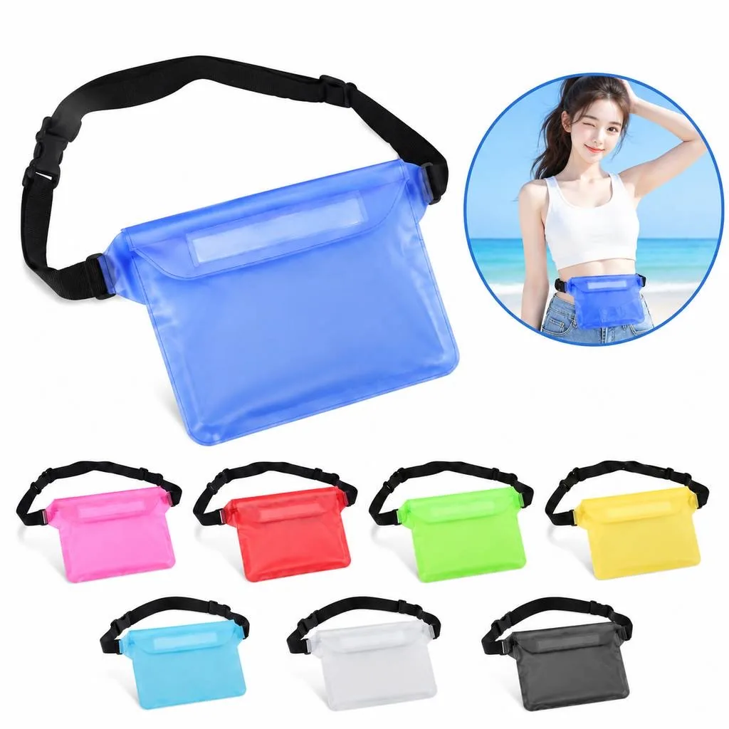 Waterproof Phone Waist Bag for Hands-Free Outdoor Use 2