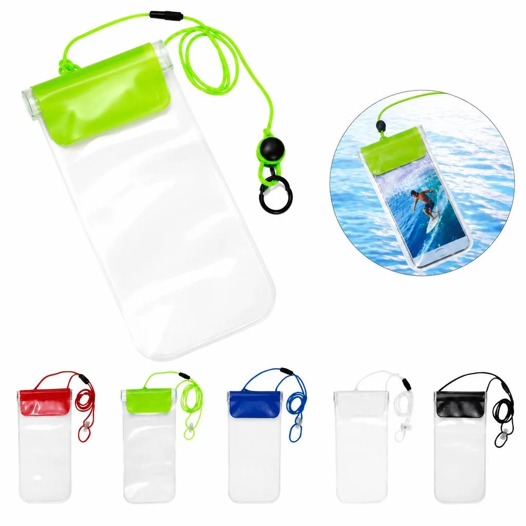 Waterproof PVC Phone Case with Touch Screen and Lanyard 2