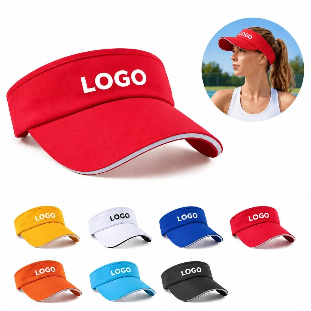 Adjustable Curved Brim Sun Visor for Outdoor Shade