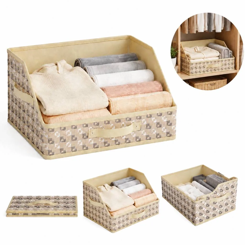 Stackable Desk Organizer Box Set for Office Supplies Storage 2