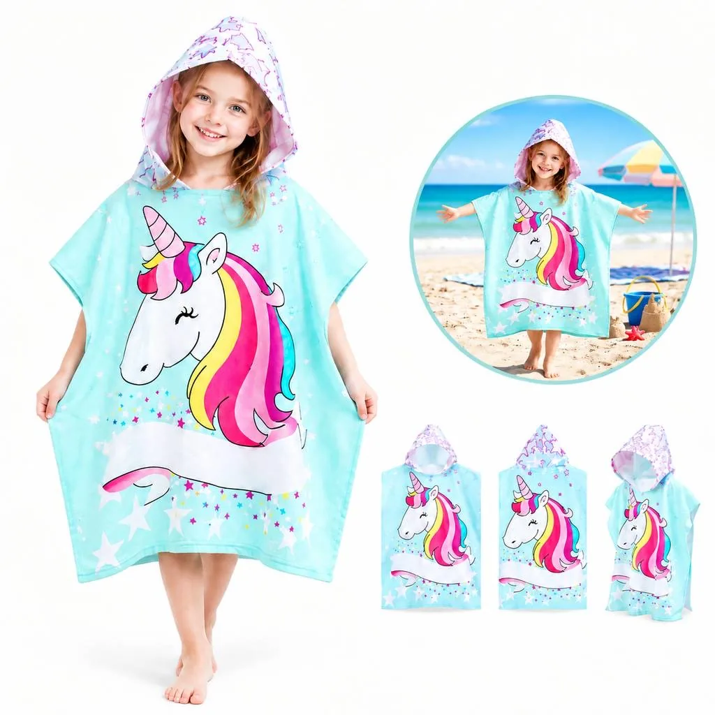 Kids Microfiber Quick-Dry Beach Towel for Children 2