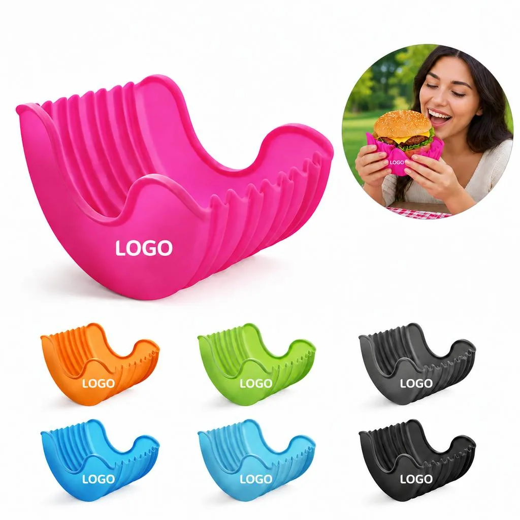 Flexible Silicone Burger Storage Container
