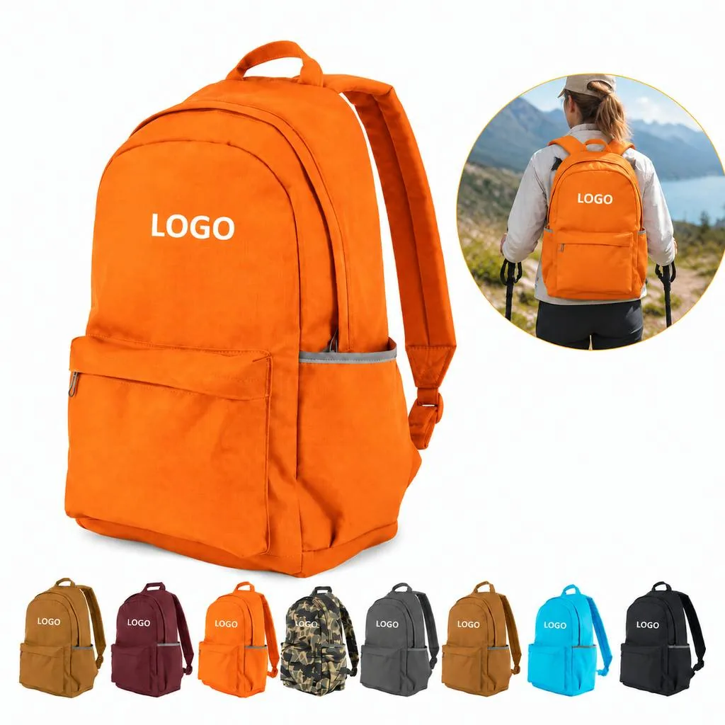 Water-Repellent Daily Backpack with Padded Straps
