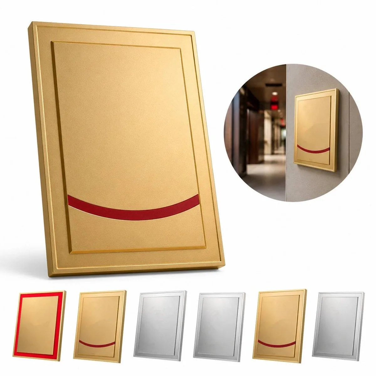 Personalized Zinc Alloy Honor Plaque for Recognition 2