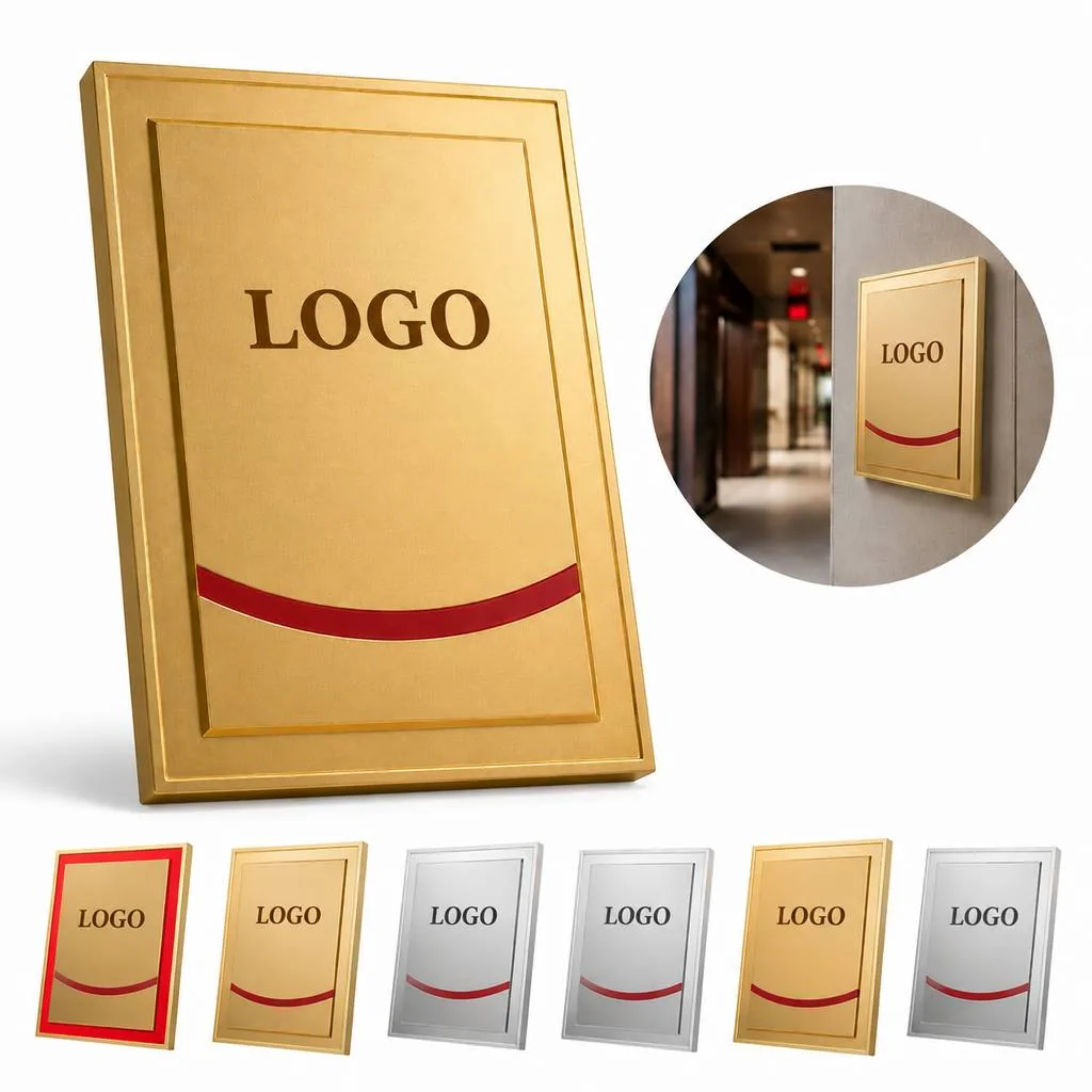 Personalized Zinc Alloy Honor Plaque for Recognition