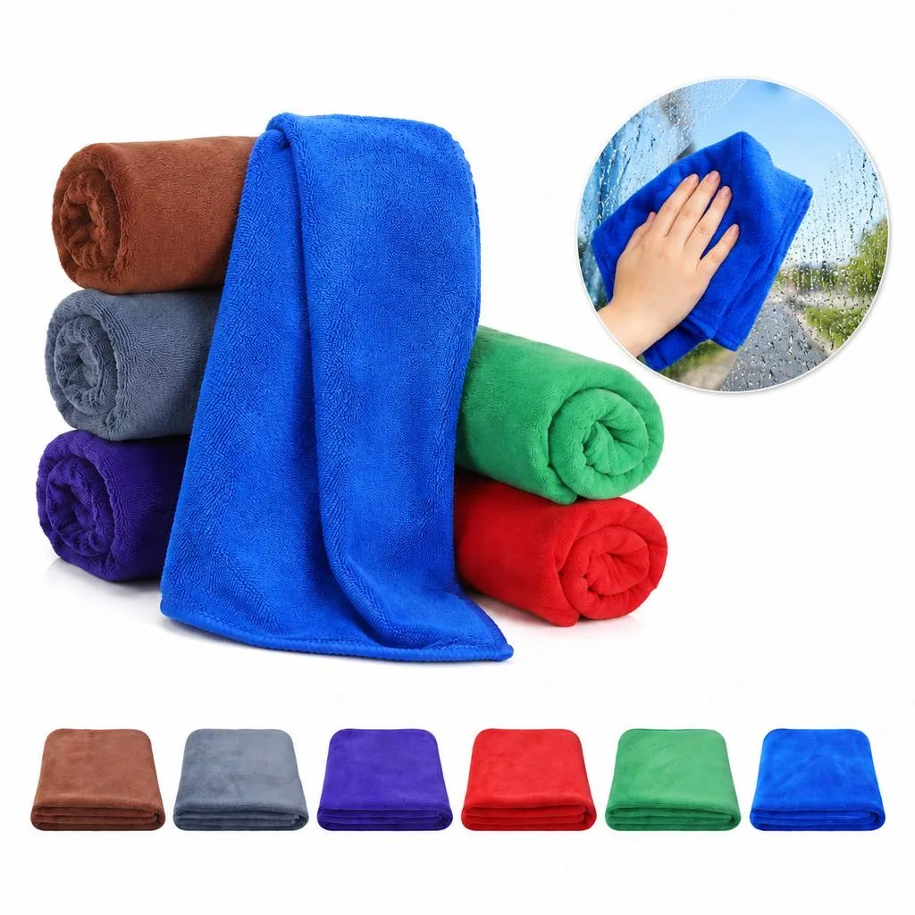 Ultra-Soft Microfiber Car Wash Cloth for Detailing 2