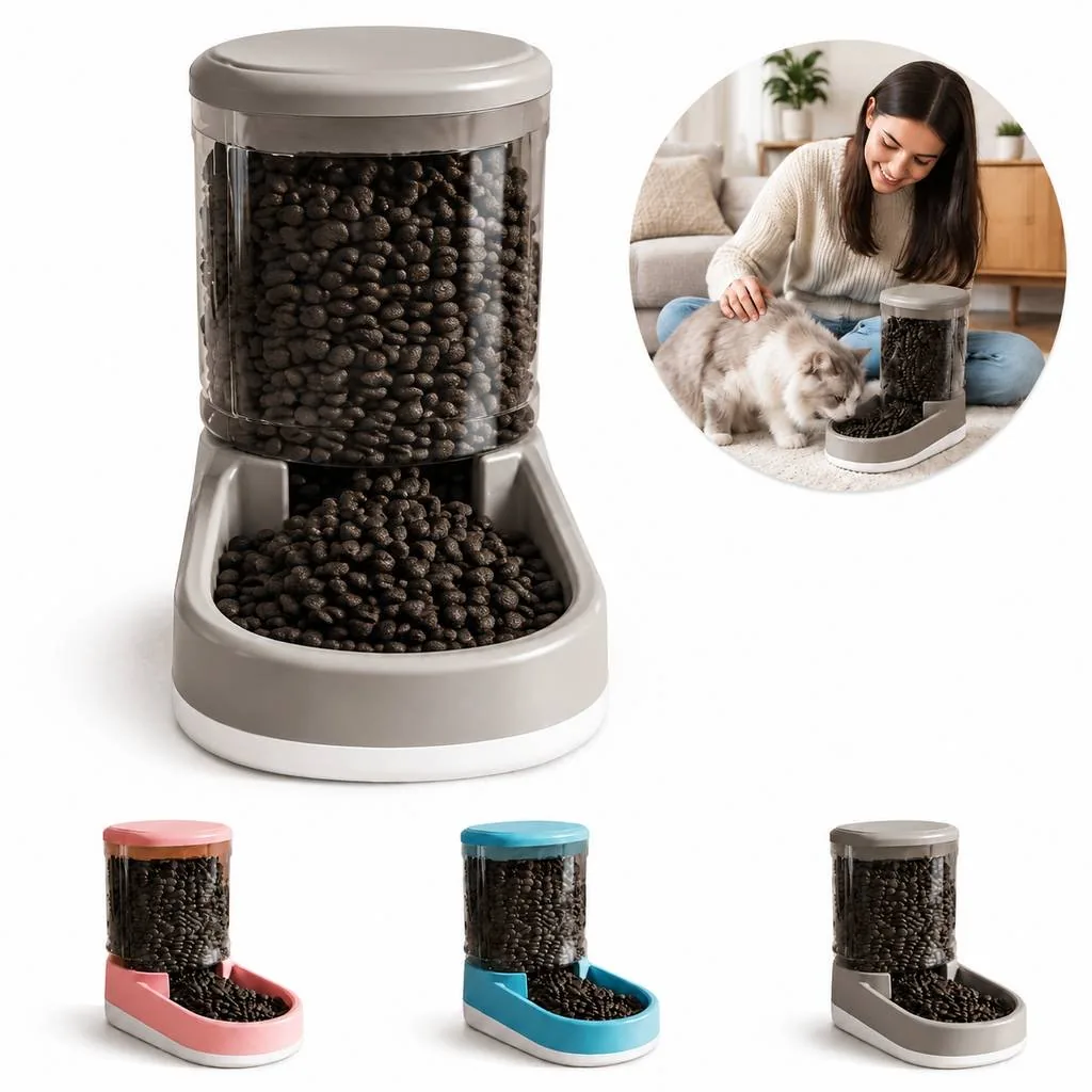 Automatic Pet Feeder with Programmable Timer and Portions 2
