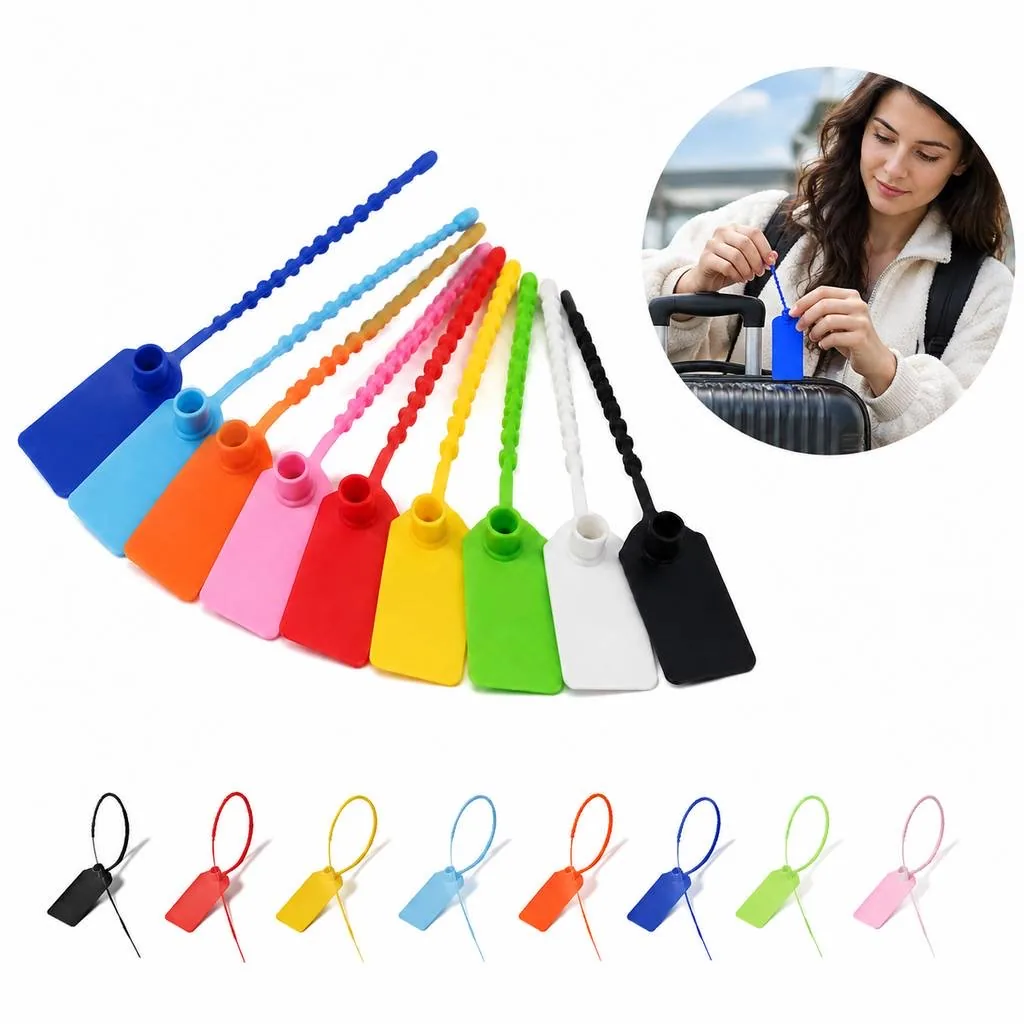Disposable Plastic Cable Tie with Self-Locking Design 2