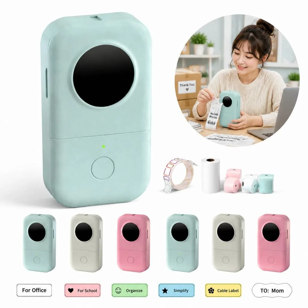 ABS Thermal Desktop Label Printer with USB 2