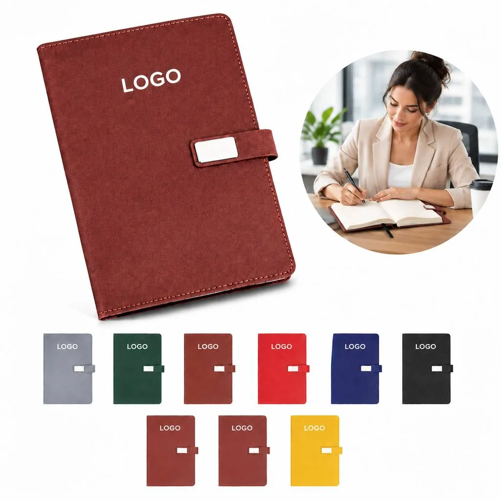 Customizable Corporate Meeting Minutes Notebook with